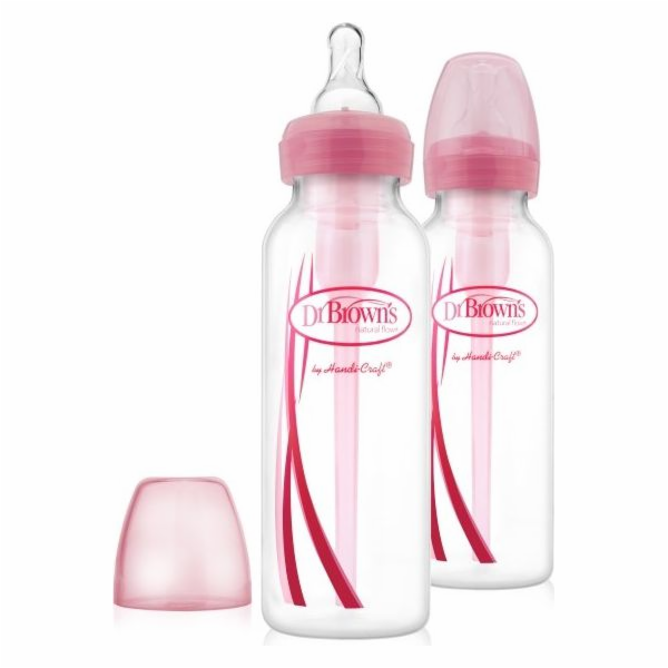 Dr Browns kojenecké lahvičky 250 ml, 2 kusy (000761)