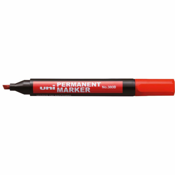 Uni Mitsubishi Pencil Permanentní popisovač UNI 380 RED (...