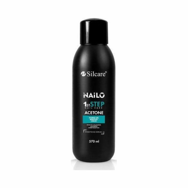 Silcare SILCARE_Nailo Aceton aceton na odstranění hybrid ...