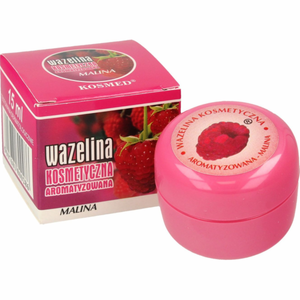 Kosmed Kosmed Ochucená kosmetická vazelína - Malina 15ml