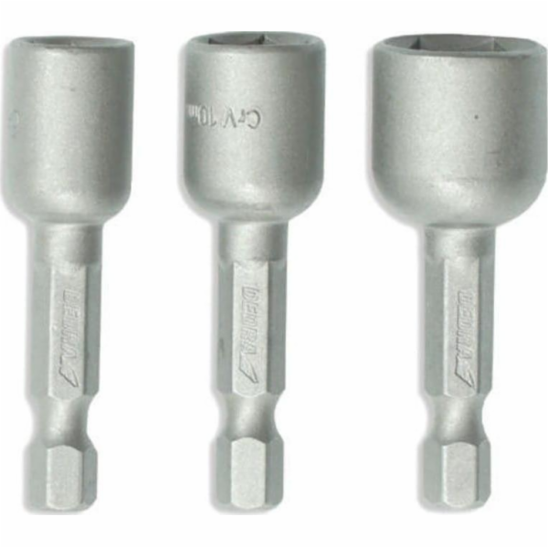 Dedra SADA MAGNETICKÝCH ZÁSUVEK 3KS: 8,10,13X48MM 1/4 18A...