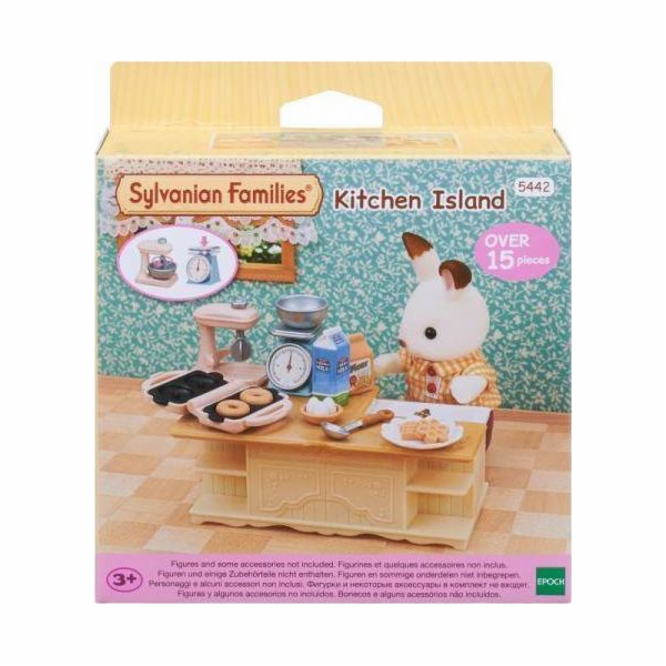 Epocha Sylvanian Figurine Kitchen Island p6 (05442)