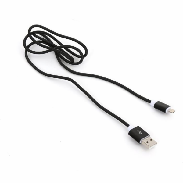 Platinet USB-A - Lightning kabel 1 m černý (PUCDPFB1B)