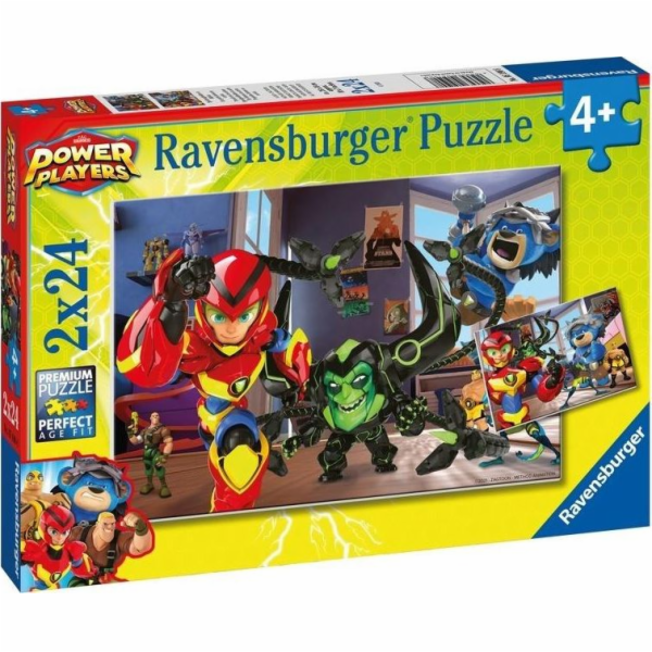 Puzzle Ravensburger 2x24 Power Players