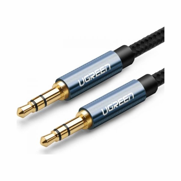 Kabel Ugreen Jack 3,5mm - Jack 3,5mm 1m modrý (UGR638BLU)