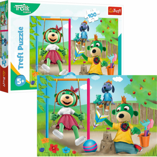Trefl Puzzle 100 dílků Funny Trefliki 16422 Trefl p12
