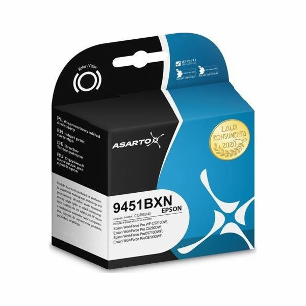 Inkoust Asarto  pro Epson 9451BXN | C13T945140 | 90 ml | ...