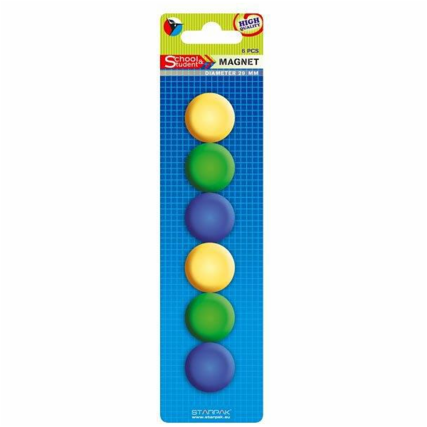 Barevné magnety Starpak 29 mm (262702)