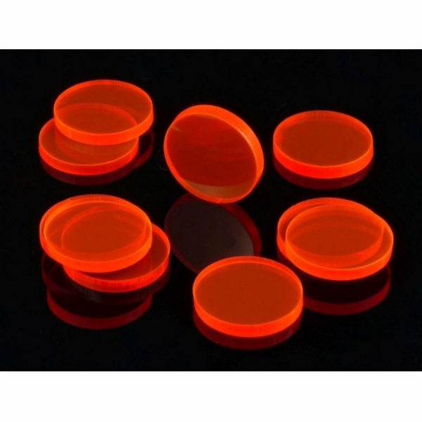 Crafters : Akrylové fixy - Transparentní - Fluo - Červená...