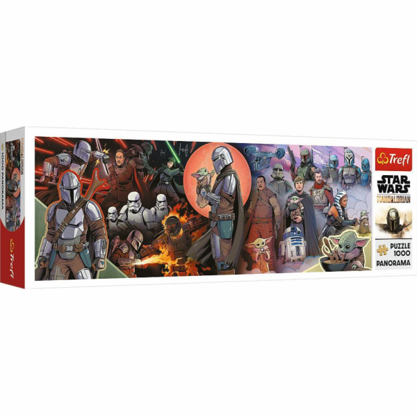 Trefl Puzzle 1000 Panorama Adventures of the Mandalorian ...