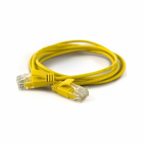 Wantec  wW Patch kabel CAT6A (asi 2,8 mm) UTP žlutý 0,20 ...
