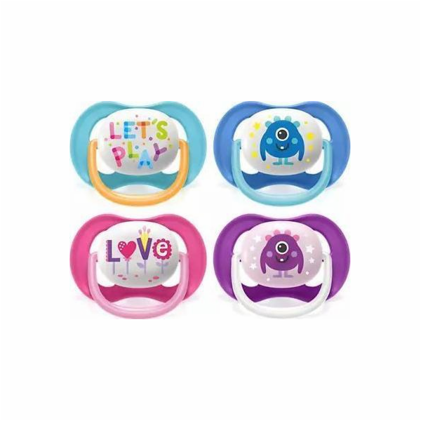 Avent AVENT SCF080/10-USPOK.AIR dudlík 6-18 měsíců- CY A 2KS