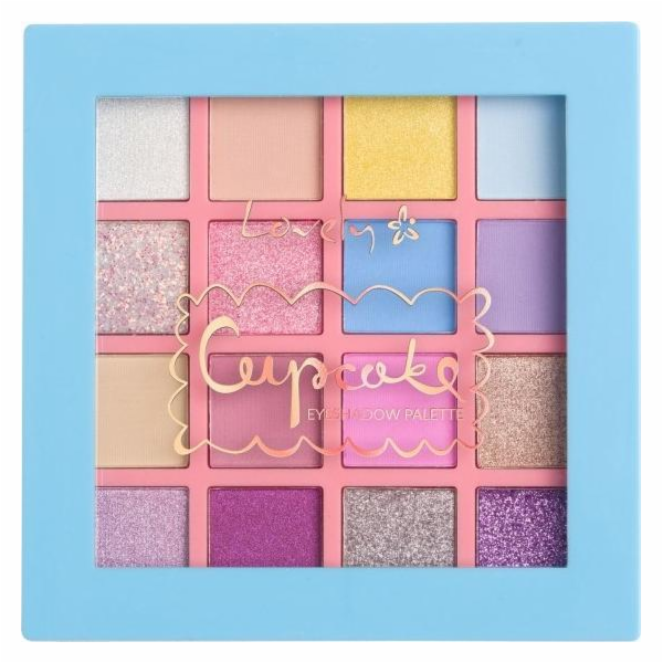 Lovely _Cupcake Eyeshadow Palette paletka 16 očních stínů