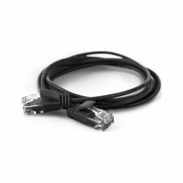Wantec  7322 U/UTP (UTP) černý 25m síťový kabel Cat6a (7322)