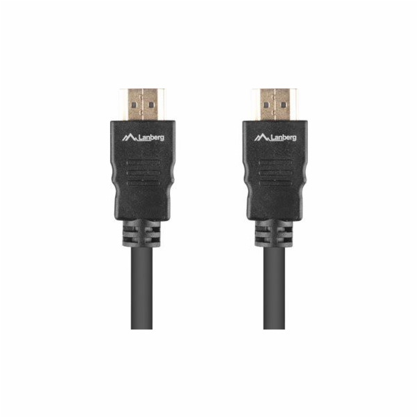 Lanberg HDMI - HDMI kabel 3m černý (CA-HDMI-15CC-0030-BK)
