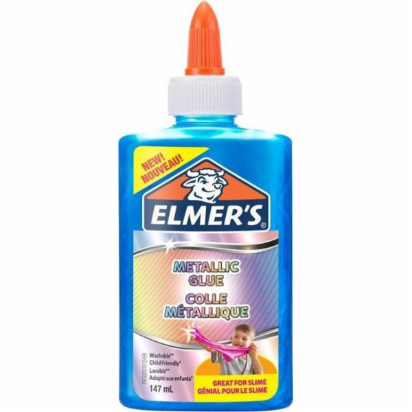 Elmers Elmers metalické PVA lepidlo omyvatelné modré 147m...