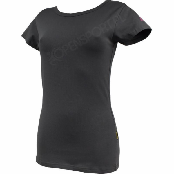 Dámské tričko Hi-Tec Lady Plain Dark Grey Melange, veliko...