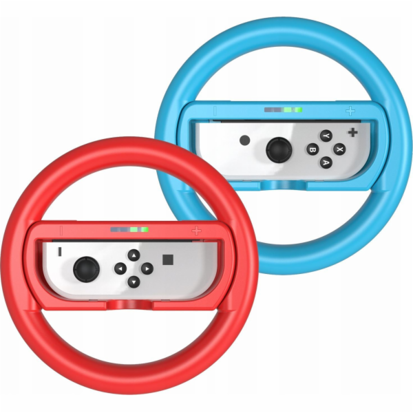JYS 2x volant + držák 2v1 pro Nintendo Switch OLED a Nint...