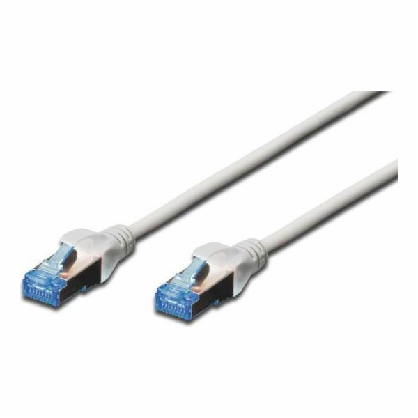 Digitus Patchcord DIGITUS FTP kat. 5e 0,25m PVC šedý