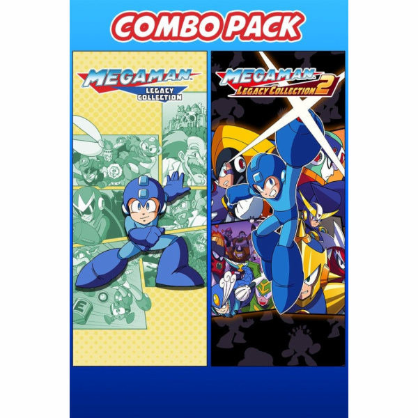 Mega Man Legacy Collection 1 & 2 Combo Pack, Xbox One, di...