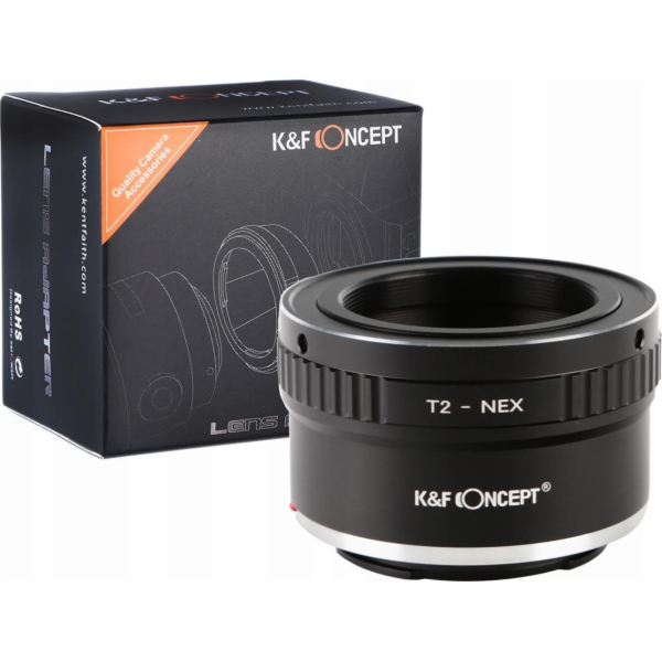Kf redukce adaptéru pro Sony E / Nex To T-2 T2 T-mount / ...