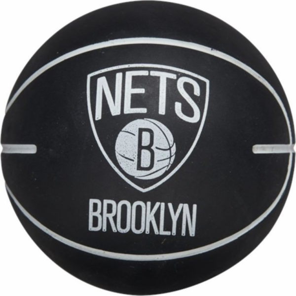 Wilson NBA Dribbler Brooklyn Nets Mini míč WTB1100PDQBRO ...