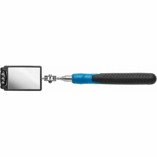 Högert Technik Inspekční zrcátko 50x80mm s LED nastavitel...