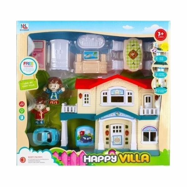Mega Creative DOLLHOUSE B/O AKC 35X34X9 MC WB 30