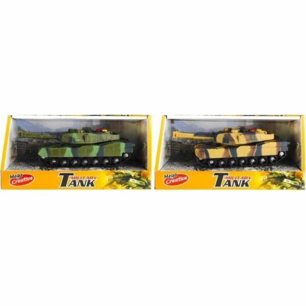 Mega Creative TANK DZ/SW P/B 21X11X9 MC MILITARY MIX2 48/96