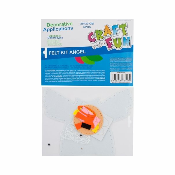 Craft with Fun CF CREATIVE SET FILT ANIOL 23X29 PBH 12/288
