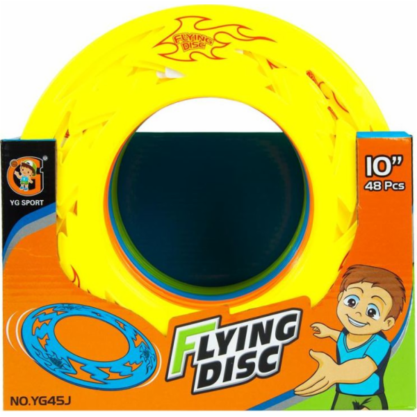 Mega Creative -MC FLYING DISC 26CM MIX4 48/216/576