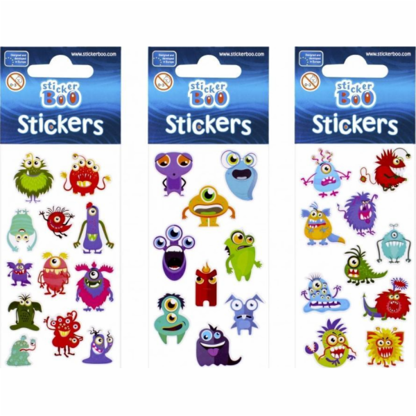 NÁLEPKY SAMOLEPKY 66X180 S-BOO MONSTERS PBH 120/1800