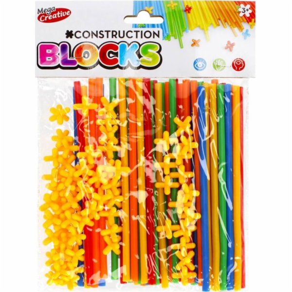 Mega Creative BLOCKS KONSTR SLÁMKA 20X27 MC PBH 54/108