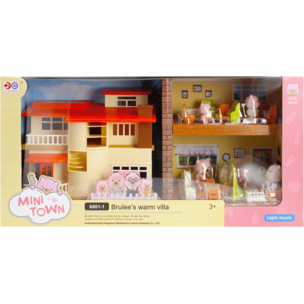 Mega Creative Mini Town Figurka - Dům s příslušenstvím (4...