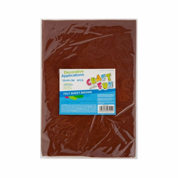 Craft with Fun CF DEKORACE NA DEKORACE PLECH 20X30/5KS HN...