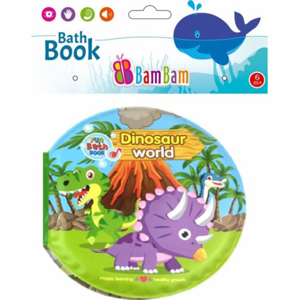 BamBam  KOUPELNÍ KNIHA DINO S WORLD 0/51