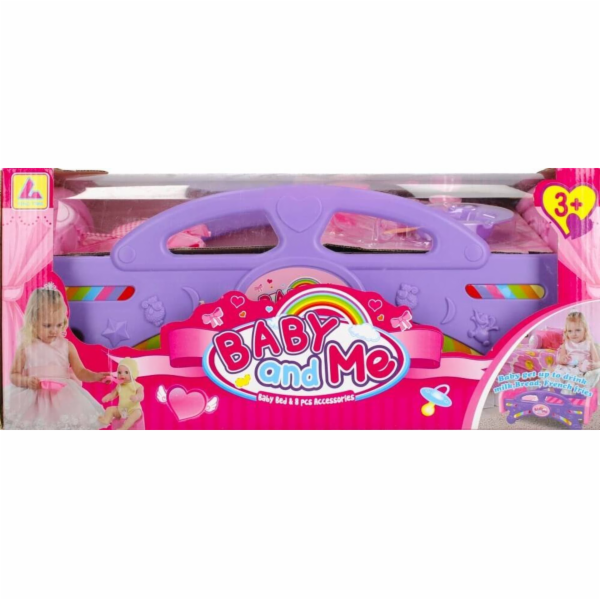 Mega Creative postýlka pro panenky AKC 47X21X29 MC WB 12