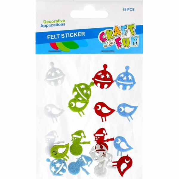 Craft with Fun ORNAMENT BN FILT MIKOLAJ SPRZYL 18KS CF PB...