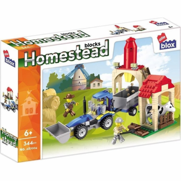 ALLEBLOX BLOCKS KONSTR ALLEBLOX FARMA 344EL 45X29X6 36/72