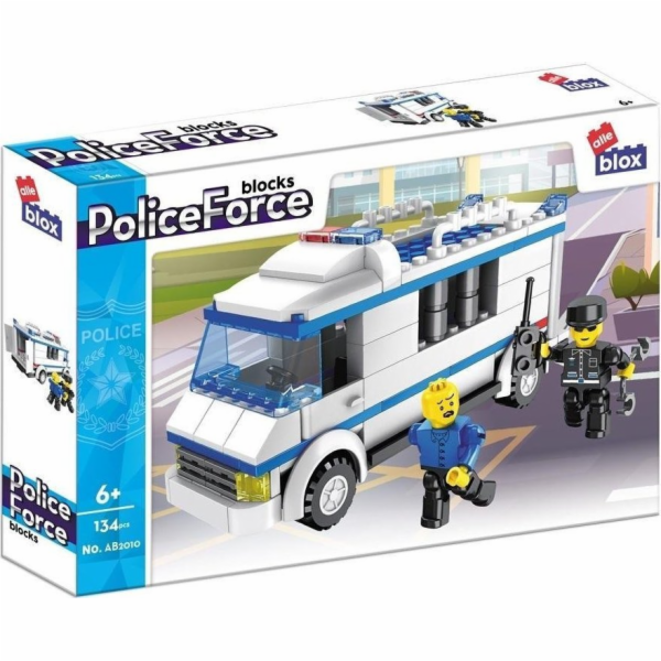 ALLEBLOX BLOCKS KONSTR ALLEBLOX POLICE 134EL 29X19X5 72