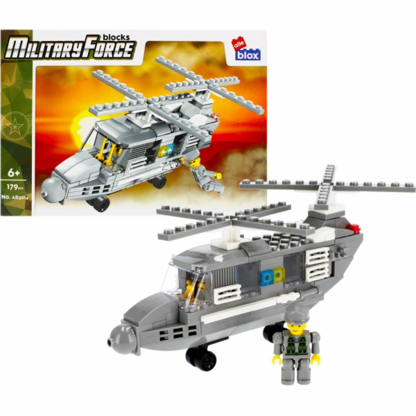 ALLEBLOX BLOCKS KONSTR ALLEBLOX MILIT 179EL 32X22X5 30/60