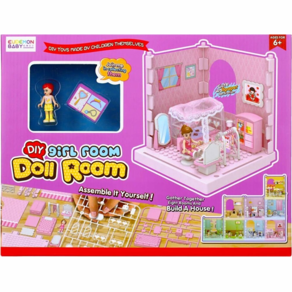 Mega Creative BLOCKS KONSTR GIRL S ROOM 35X27X6 MC WB 18/36