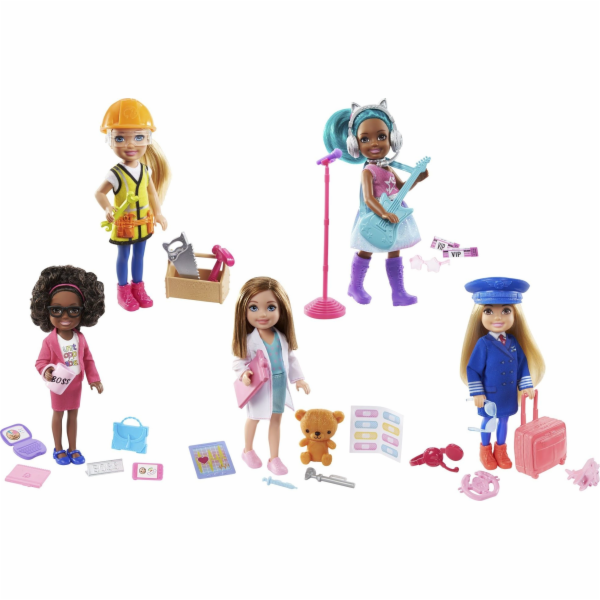 Barbie Mattel Chelsea může být panenkou (GTN86)