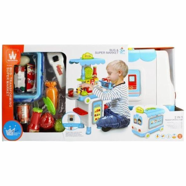 Mega Creative SUPERMARK B/O AKC AUTO 2IN1 57X31X21 MC WB 6