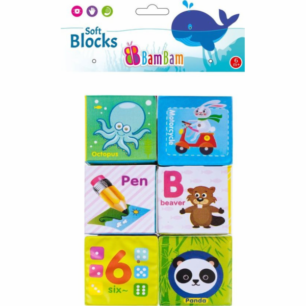 BamBam MĚKKÉ BLOKY 6 KS