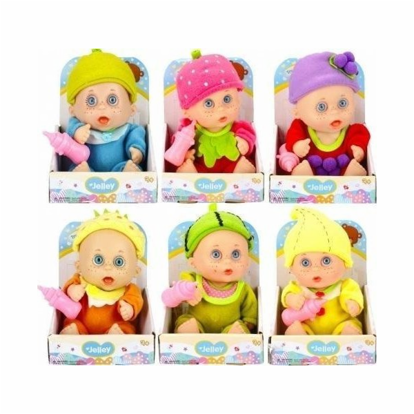 Mega Creative BABY DOLL B/O 24CM MC OWOCKI MIX4 WB 48/96
