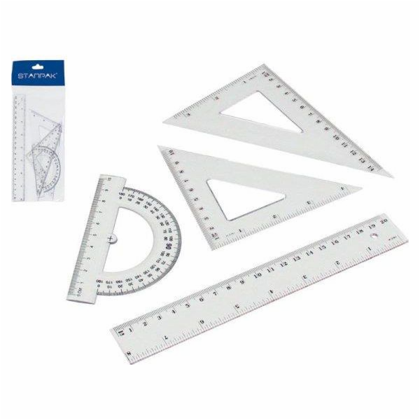 Starpak Geometric set 20cm, 4 prvky (174931)