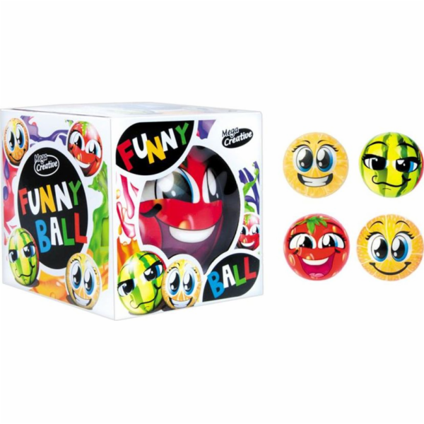 Mega Creative -MC BALL MAGIC FUNNY BALL 10CM OVOCE WB 48