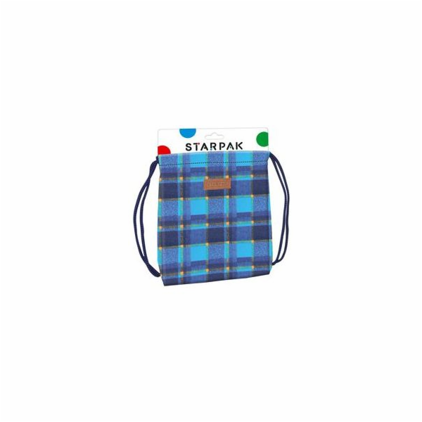 Taška Starpak Checker modrá a tmavě modrá (388332)