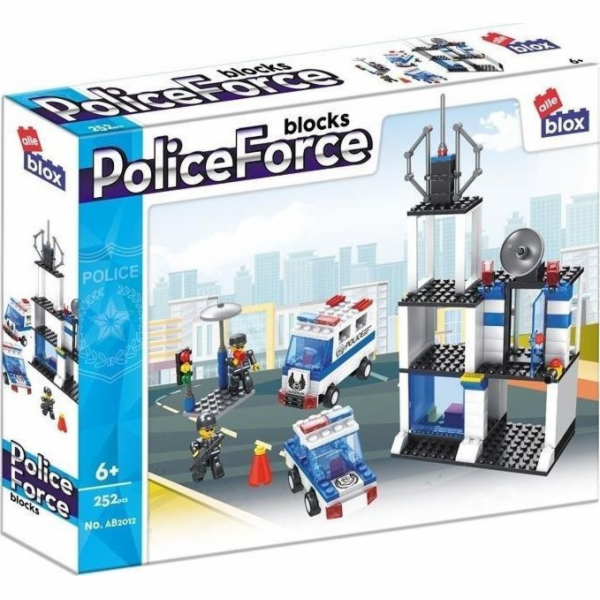 ALLEBLOX BLOCKS KONSTR ALLEBLOX POLIC 252EL 34X27X6 18/36